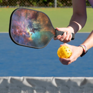 Stormy Seas of Lagoon Nebula in Sagittarius Pickleball Paddle