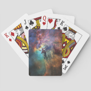Stormy Seas of Lagoon Nebula in Sagittarius Playing Cards
