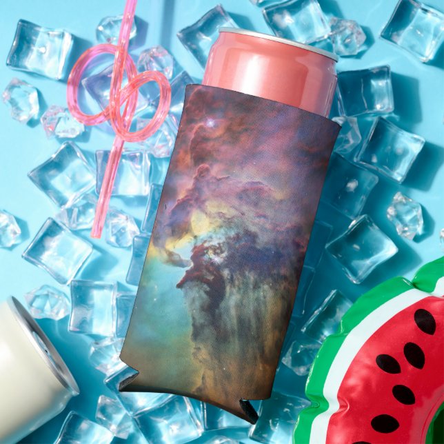 Stormy Seas of Lagoon Nebula in Sagittarius Seltzer Can Cooler (In Situ Summer)
