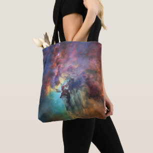 Stormy Seas of Lagoon Nebula in Sagittarius Tote Bag