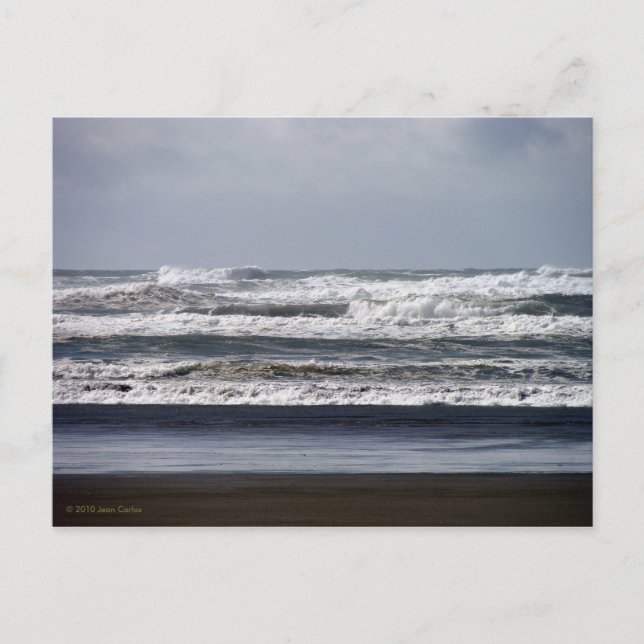 Stormy Seas Postcard (Front)
