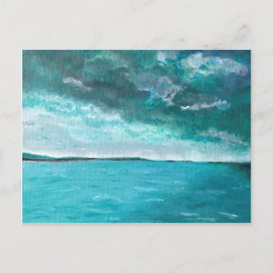 Stormy Seascape Postcard