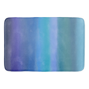 Stormy Skies Abstract Art Bath Mat