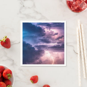 Stormy Skies Napkin