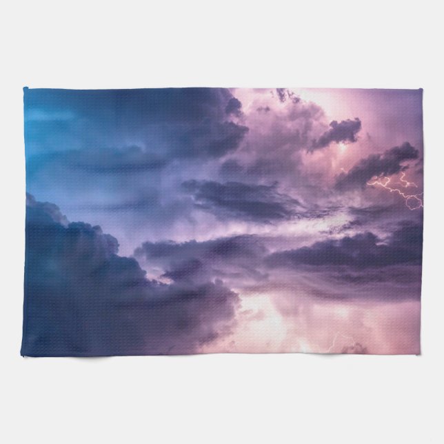Stormy Skies Tea Towel (Horizontal)