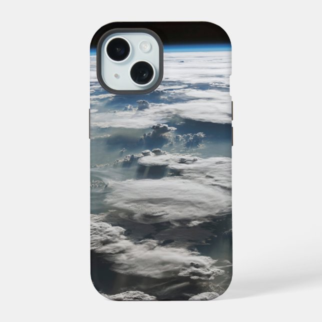 Stormy Sky Above The Amazon iPhone 15 Case (Back)