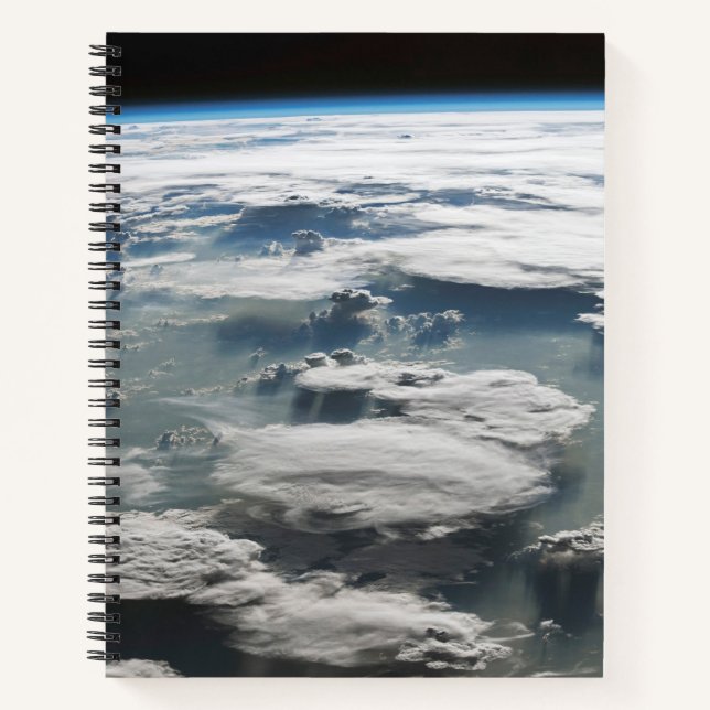 Stormy Sky Above The Amazon Notebook (Front)