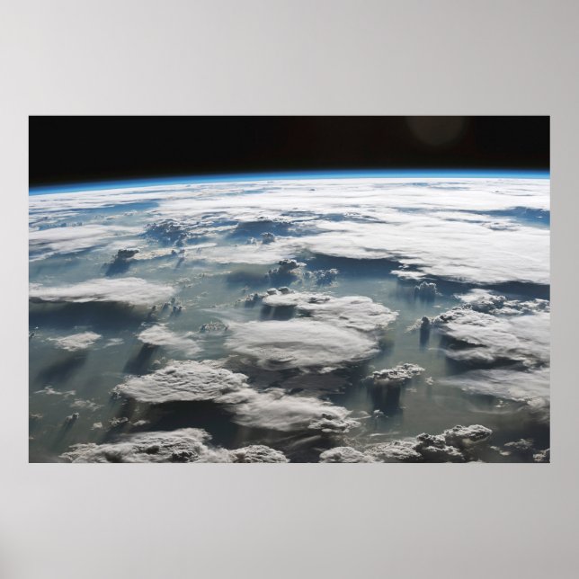 Stormy Sky Above The Amazon Poster (Front)