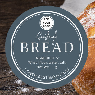 Stormy Sky Blue Bakery Sourdough Bread Sticker
