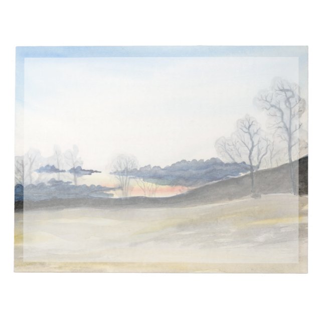 Stormy Sky Notepad (Front)