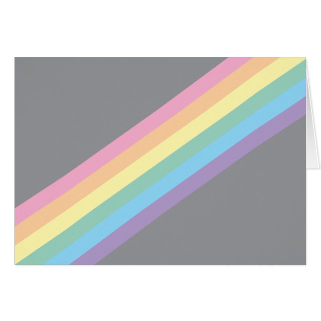 Stormy Sky & Rainbow Blank Cards  (Front Horizontal)