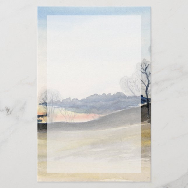 Stormy Sky Stationery (Front)