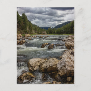 Stormy Spearfish Creek Postcard