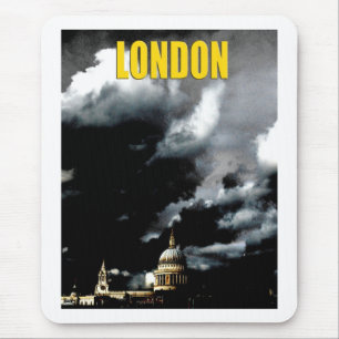 Stormy St Paul's Cathedral Mouse Mat