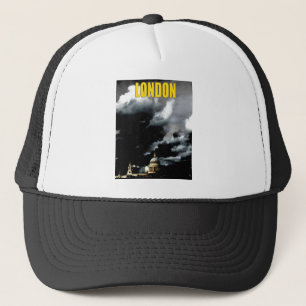 Stormy St Paul's Cathedral Trucker Hat