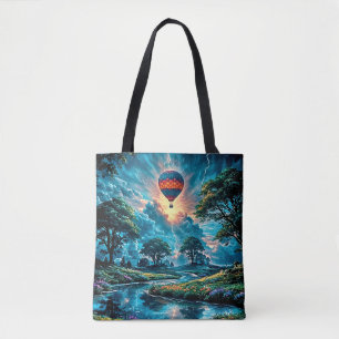 Stormy Summer Flight Tote Bag