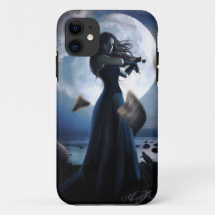 Stormy Violinist Blues Gothic iPhone 11 Case