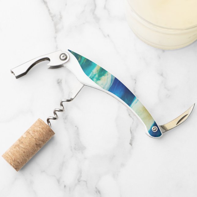 Stormy Waters Cork Screw Corkscrew (Front)