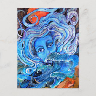 Stormy Waters Postcard