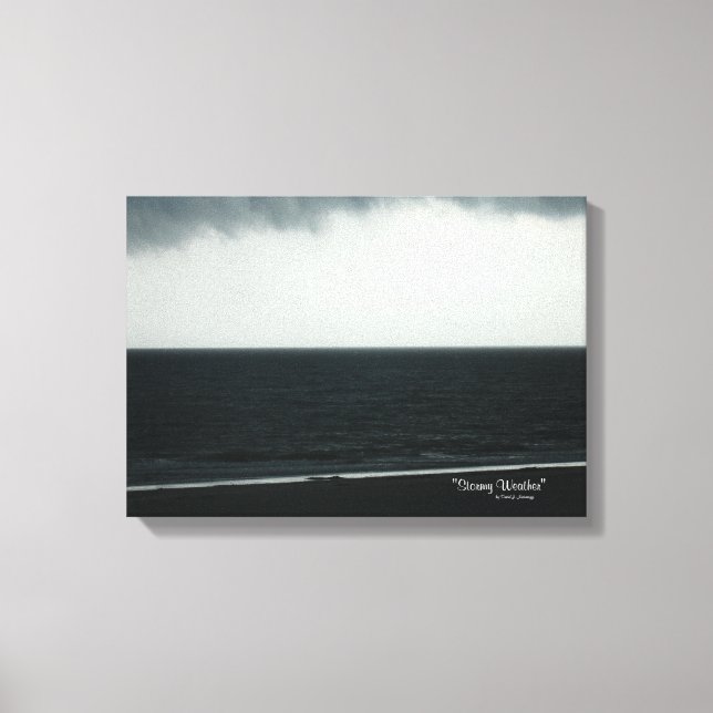 Stormy Weather Canvas Print (Front)
