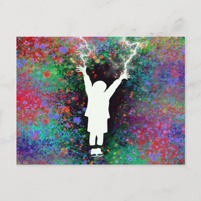 Stormy Weather Postcard (Front)