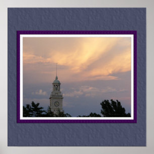 Stormy Weather Poster with Faux Matting