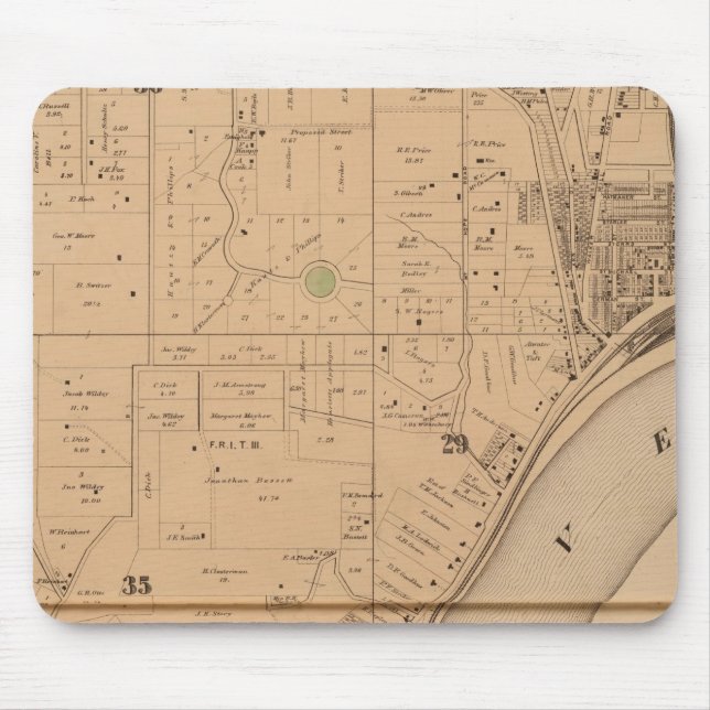 Storrs, Ohio Mouse Mat (Front)