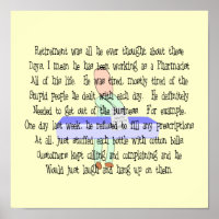 Story Art "Pharmacist Dreaming of Retirement"