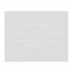 Story Begins Elegant Wedding Welcome