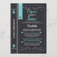 Story Book Cover Fairytale Princess Birthday Party