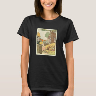 Story Book Farm Animals Illustrated T-Shirt