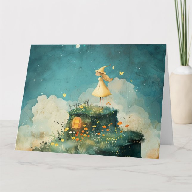 Story Book Princess Card (Front)