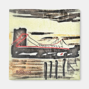 Story Bridge Brisbane Magnet