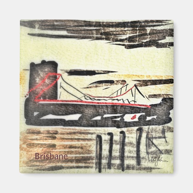 Story Bridge Brisbane Magnet (Front)