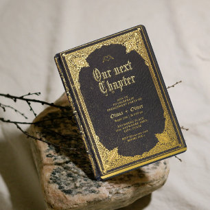 Story fairy tale library book engagement party