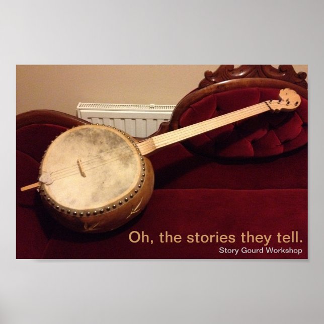 Story Gourd Poster-Roost Bass on chesterfield Poster (Front)