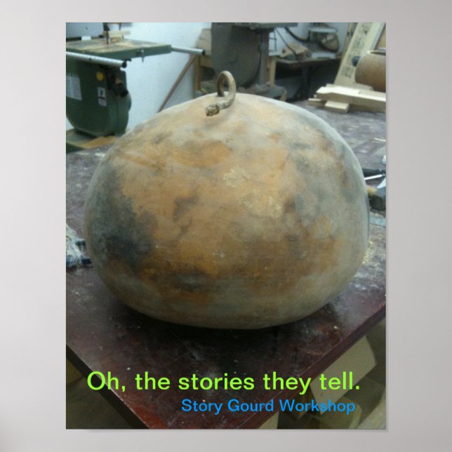 Story Gourd Poster- Whole Gourd Poster (Front)