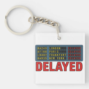 Story of My Life Delayed Travel Key Ring
