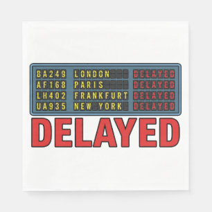 Story of My Life Delayed Travel Napkin