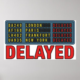 Story of My Life Delayed Travel Poster