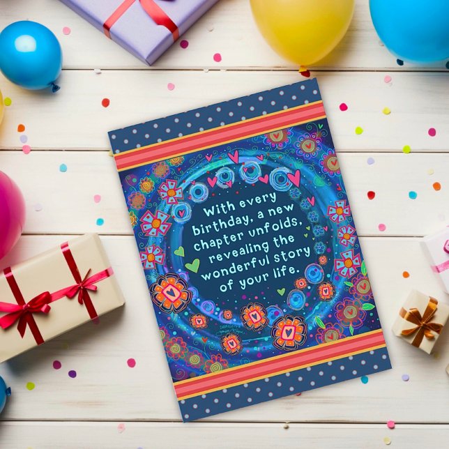 Story of Your Life Fun Birthday Inspirivity Card (Creator Uploaded)