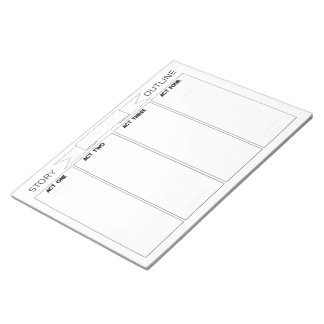 Story Outline Notepad