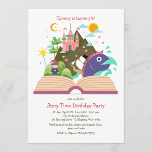 Story Time Invitation