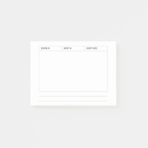 Storyboard sticky notes