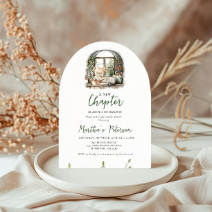 Storybook A New Chapter About toBegins Baby Shower Invitation