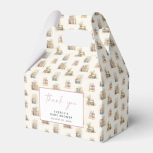 Storybook Baby Shower Favour Box Wildflower Girl