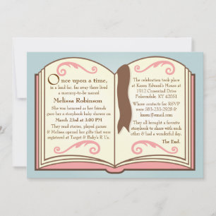 Storybook Baby Shower Invitations
