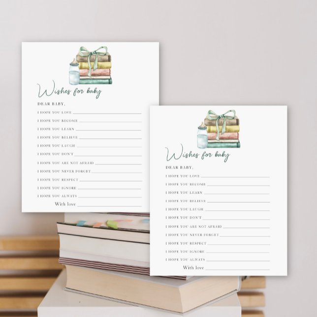 storybook baby shower - wishes for baby (Creator Uploaded)