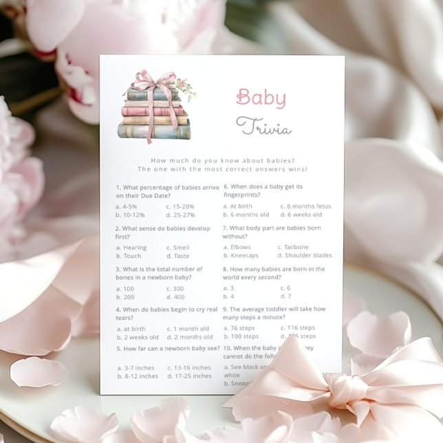 Storybook Baby Trivia New Chapter Baby Shower game (Creator Uploaded)
