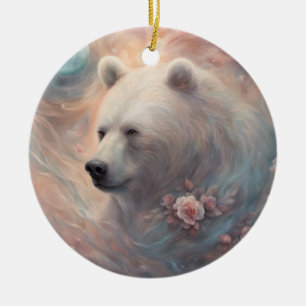 Storybook Bear Ceramic Tree Decoration